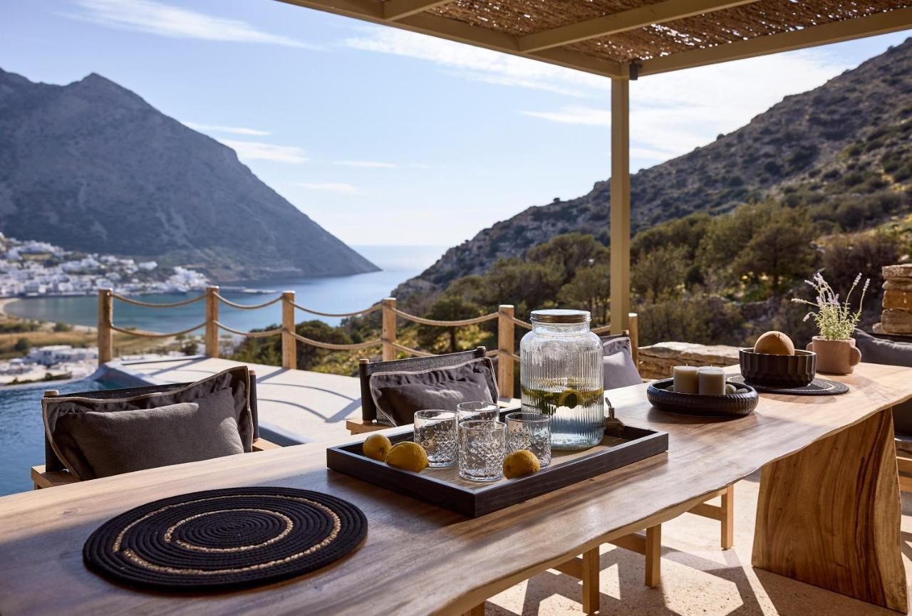 Apsila Pool Suites Kamáresz Kültér fotó