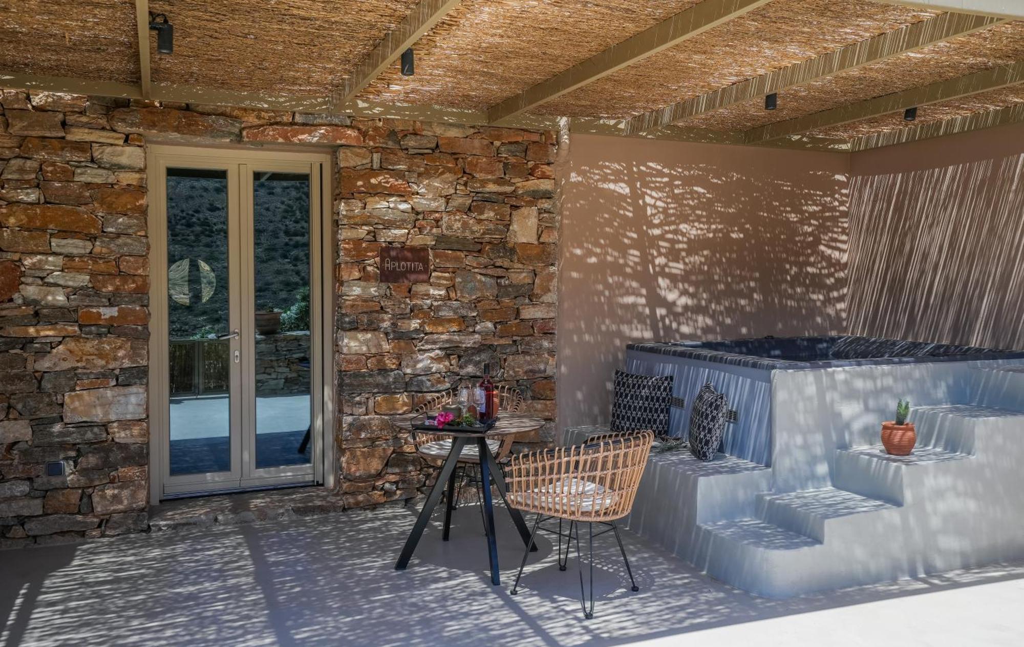 Apsila Pool Suites Kamáresz Kültér fotó